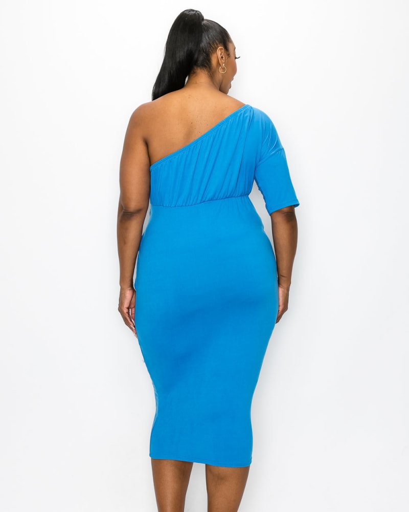 Turquoise blue dress plus size hotsell